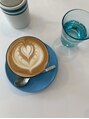 ファム 楽々園店(femme) お休みの日はcafe巡りをするのが好きです＾＾