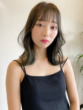 ウル(uLu.) 【韓国風style】オリーブ×くびれミディ☆