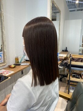 ヘアーリゾート モアナ(hair Resort moana) 大人ガーリー/似合わせカット/ダークアッシュ/本八幡/市川