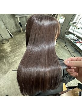 サロンドミルク 原宿(salon de MiLK) 冬に可愛いココアブラウン！髪質改善で艶髪に！