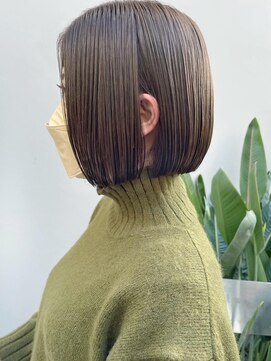 ボンド 三軒茶屋(Bond) ミニボブ× シルバーベージュ[三軒茶屋]