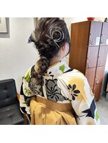 アルマヘアー(Alma hair by murasaki)&nbsp;◎卒業式スタイル◎