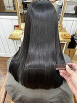 ユイマァル 連島店(YUIMARL) 髪質改善ストレート/ブルーブラック