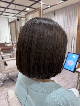 ラボヌールヘアーノーブル 新越谷店(La Bonheur hair noble) 極上髪質改善/重め艶ボブ