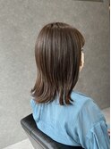 ハイライト×ベージュカラー