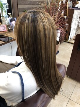 サターン バイ ギャラクシー(SATURN by GALAXY) ブリーチ毛縮毛矯正