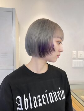 フラム 渋谷(flamme) ◇シルバー×パープル◇