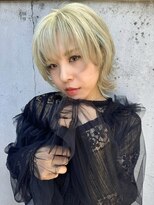 インク(ink) マッシュレイヤー×ブロンドベージュ