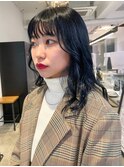 透明感カラーウェーブパーマ秋色_ba497881
