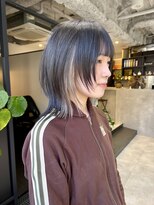 ノブレス ノアール(NOBLESSE NOIR)&nbsp;ナチュラルウルフ/ミディアム/イヤリングカラー/ミルクティー