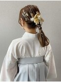 【SEEK yuri】袴着付け＋ヘアセット！