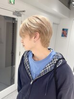 メンズペレ 渋谷(MEN'S PELE)&nbsp;ニュアンスパーマ/韓国マッシュ/スパイキーショート/渋谷