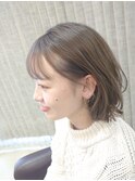 グレージュ【ブリーチ/ハイライト/パーマ】
