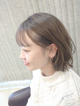 シャンプーボーイ 佐世保駅前店(SHAMPOO BOY) グレージュ【ブリーチ/ハイライト/パーマ】