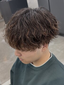 エデアンホンテン メンズサロン(EDEAN 本店 (旧:EDEAN 上通)) 熊本波巻きパーマ マッシュ MEN'S HAIR