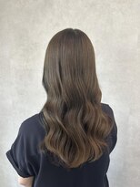 ミューバイケンジ(miu by KENJE)&nbsp;miu＆有野ひかり ブリーチなしオリーブカラー