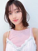 フィーリーカラー 大阪梅田店(feery color)&nbsp;オリーブベージュショートミニボブグレージュブリーチレイヤー