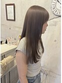 ヘーゼルベージュブリーチなしダブルカラー10代20代