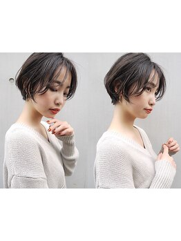 骨格・輪郭・髪質を見極めたスタイルはお任せでも可愛いくなれる安心感＊ショート、ボブのオーダー多数！