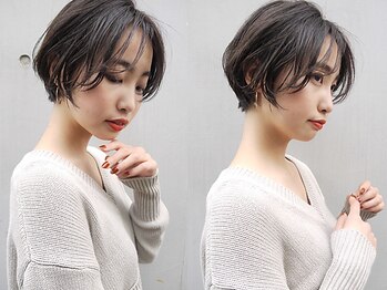 モリオ フロム ロンドン サッポロファクトリー店(morio FROM LONDON)の写真/骨格・輪郭・髪質を見極めたスタイルはお任せでも可愛いくなれる安心感*ショート、ボブのオーダー多数!