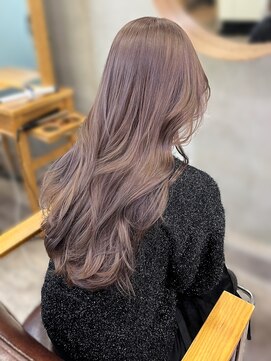 ソルトウォーター(SALT WATER) ココアブラウン/ブリーチあり/恵比寿/代官山