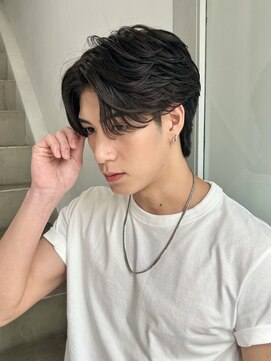 センターパート/フェザーパーマ/波巻きツイストスパイラル