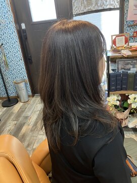 美容室ひろ カット+ヴィラロドラカラー+ケアトリートメント