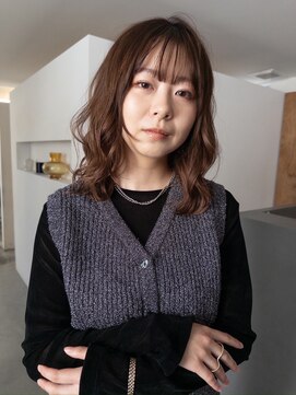 チトセ 遠石(CHITOSE) ニュアンスカールコテ巻き風パーマ