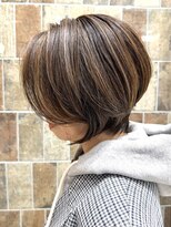 ピークアブー アヴェダ アトレ恵比寿(PEEK-A-BOO AVEDA) 前髪あり/ショート/ショートボブ/30代/40代/50代/恵比寿