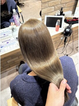 ゼスト 三鷹店(ZEST) ウェーブミディアムワイドバング韓国レイヤーカット/三鷹