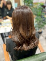 シャルムバイルーチェココ(CHARME by Lu'ce coco) 柔らかブラウンウェーブ