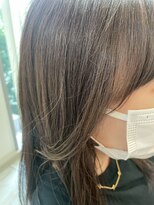 ルページ 千葉(lpage)&nbsp;髪質改善/顔周りレイヤーカット/グレージュ[千葉/千葉駅]