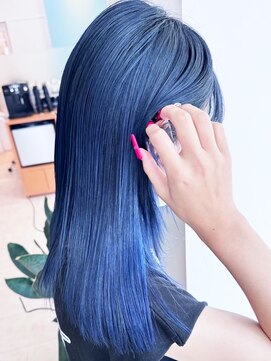 デコラ DECOR 高発色ブルー×透明感ハイトーンカラー