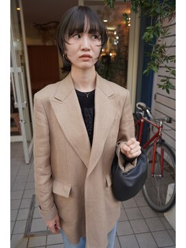 ヒツジ(hitsuji) お顔周りにレイヤー。