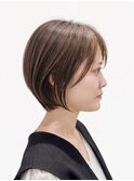 艶まとまりショートボブ