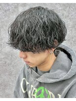 グロップ 町田(GLOP)&nbsp;無造作束感メンズ波巻きパーマ
