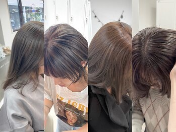 ロッコ 船橋駅(Rocco)の写真/大人女性の白髪ぼかしもお任せ♪船橋駅徒歩5分で理想の似合わせカラーをイルミナカラーで実現！☆