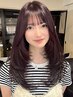 【全員】大人気♪顔周りカット+4stepトリートメント　<#韓国風の顔周り>