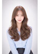 エートス(ethos)&nbsp;三好市美容室 韓国風くびれレイヤー×透明感ベージュ