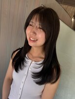ルトワ(Lutowa)&nbsp;ダークパープル/ナチュラルショート/夏のヘアアレンジ/東広島