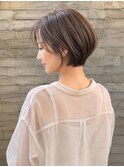 白髪ぼかし/脱白髪染め/くびれショート