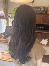 サロン ネコ(SALON Neco) ロングレイヤー×オリーブブラウン