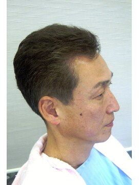 バニーヘアー(Vanny Hair) スッキリサイドショートのリーゼントバックパーマ