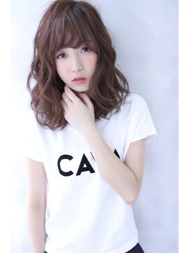 ブラン 天王寺(Blanc) 【Blanc】カジュアルウェーブ×ミディアム1