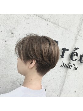 クレーデ ヘアーズ 五日市店(Crede hair's) 外国人風ハンサムショート☆