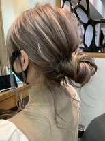 ロア 福岡天神本店(LORE)&nbsp;ハイトーンベージュ/簡単アレンジ/nana