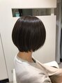 ヘアアンドネイルイミュン(Hair&Nail immune) ショート初心者の方オススメ！えりあしスッキリショートボブ。