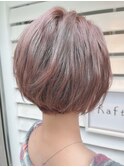 ペールバイオレットミニボブ