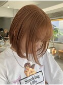 ボブ　ショート　ブリーチ　［札幌/大通/すすきの/韓国］