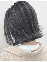 ジャム(Jam)&nbsp;切りっぱなしボブ×シルバーグレージュ★中村大輔